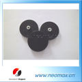 43mm Strong Rubber Coated Pot Magnet